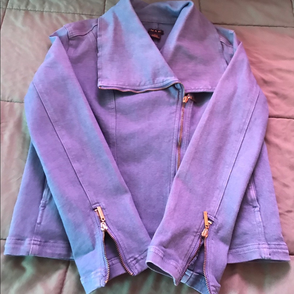 Bike jacket 🌺🌺🌺🌺🌺🌺 broken in faded chambray